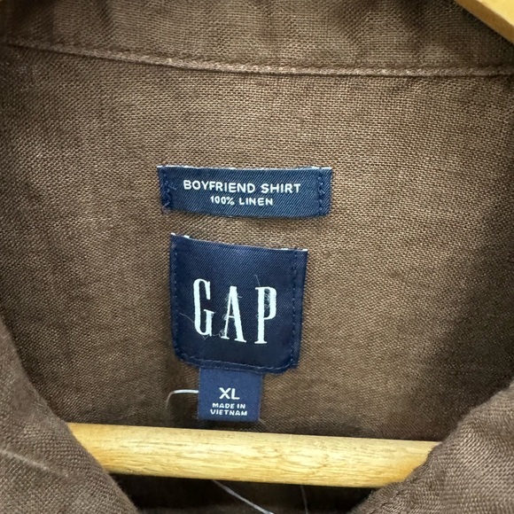 Gap Linen Boyfriend Shirt - Picture 4 of 6
